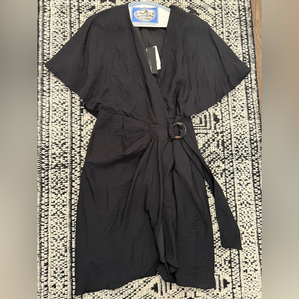 NWT Lucy Paris Kimono / Wrap Style Mini Dress with belt